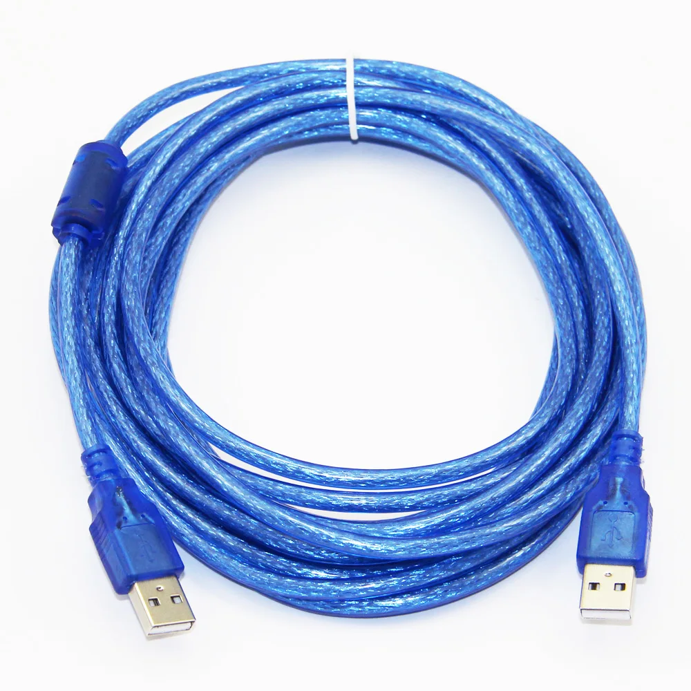 Lballist USB 2,0 type A Male to type A Male Кабель для передачи данных фольга+ Плетеный(внутри) экранированный 1,5 m 1,8 m 3 m 5 m 10 m