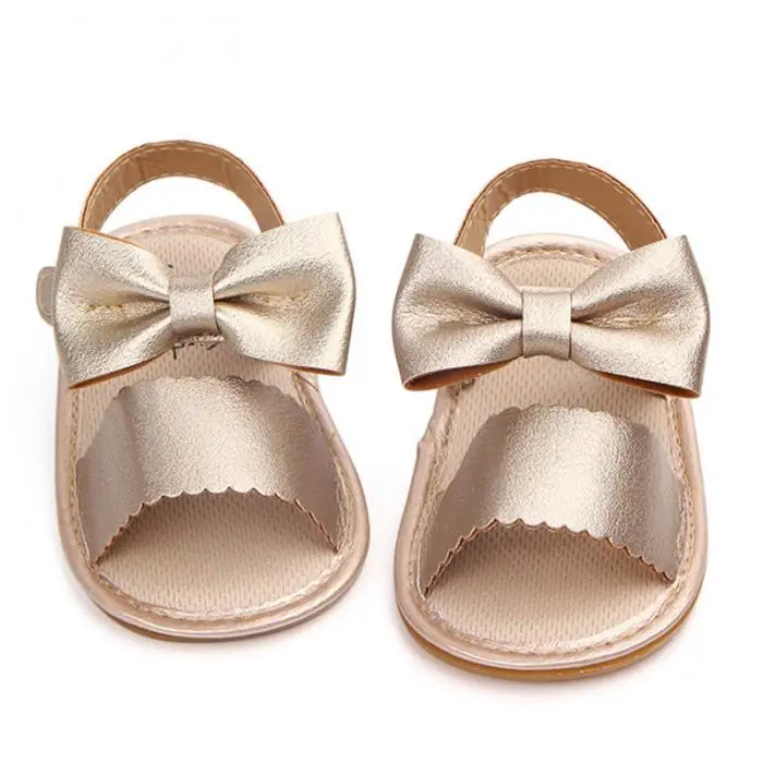 Não-deslizamento do Plutônio Anos de Idade Meninas Macio Inferior Arco Princesa Bebê Criança Sandálias Moda 0-1 Sapatos Yh-17 10 Meninas não-deslizamento do plutônio macio inferior arco
