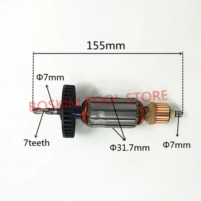 Ротор для двигателя Makita HP1621 4 зубца замены HP1641F HP1621F HP1620 HP1641 HP1640 | Инструменты