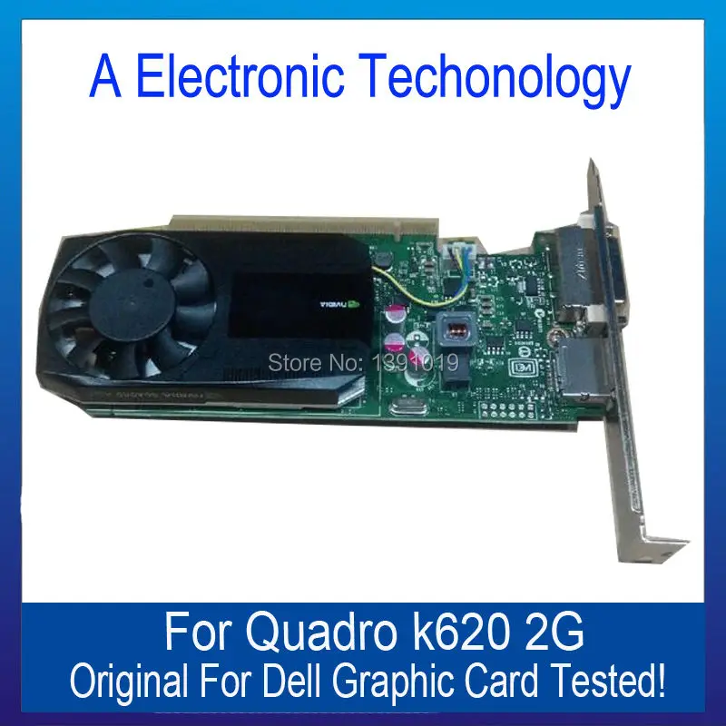  100% Original Graphic Card For DELL NVIDIA Quadro K620 2GB Display Video Card GPU Replacement Tested Working 