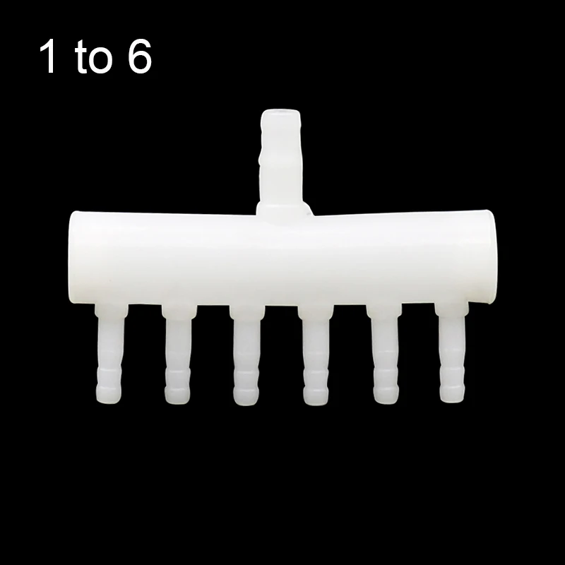 Garden hose connector hose connector garden hose splitter tank fitting connector pipe connector irrigation pipe fitting garden water connector 8mm intake to 4mm outlet hose splitter fish tank fittings garden hose connector withstand high temperature aquarium joint 1 Pc