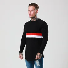 Беговая Рашгард, Спортивная хлопковая футболка, Спортивная футболка для мужчин, футболка для бодибилдинга, быстросохнущие мужские футболки для бега