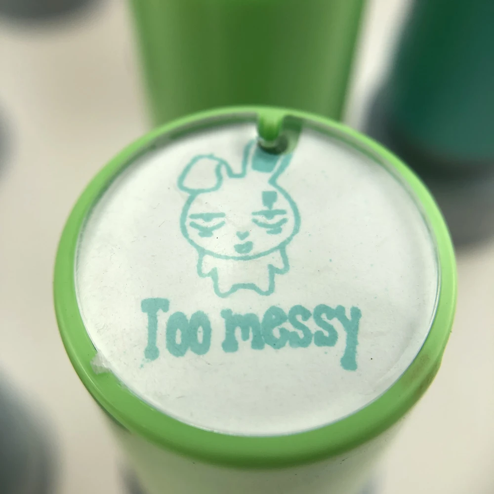 

Too Messy Self Inking Comment Stamp for Teachers Kids Decorative Stamps for Scrapbook DIY Scrapbooking