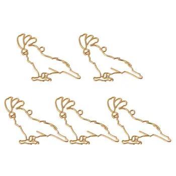 

5Pcs Parrot Brid UV Resin Frame Open Bezels Setting Blank Pendant Jewelry Making