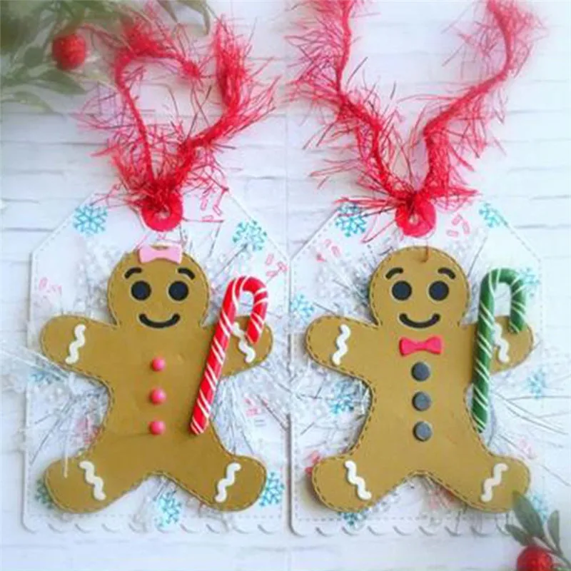 

Eastshape Gingerbread Man Die Cutting Dies 2019 for Card Making Scrapbooking DIY Album Embossing Paper Craft Stencil Metal Cut