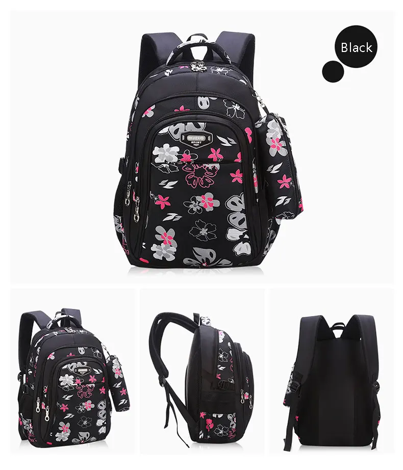 Цветочные рюкзаки для девочек, школьные сумки для девочек, Набор детских школьных сумок, Детский рюкзак, Детские рюкзаки, школьный рюкзак