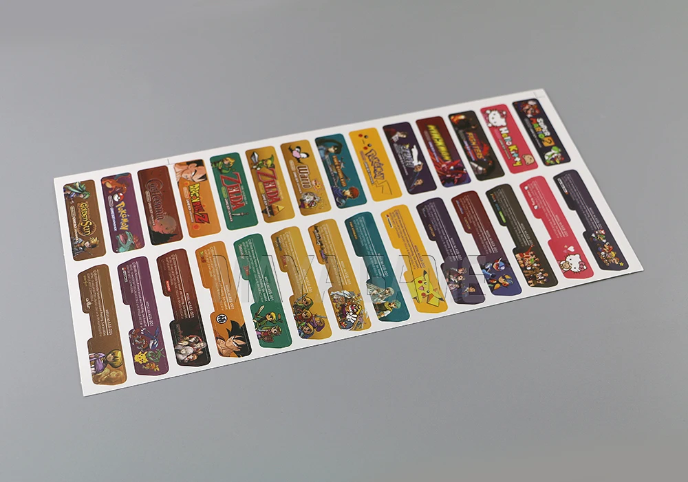 Заказчик для Nintendo Gameboy Advance Label Sticker консоли GBA Back Tag 28 шт./лот = 1 комплект|customer|customer stickerscustomer tag |