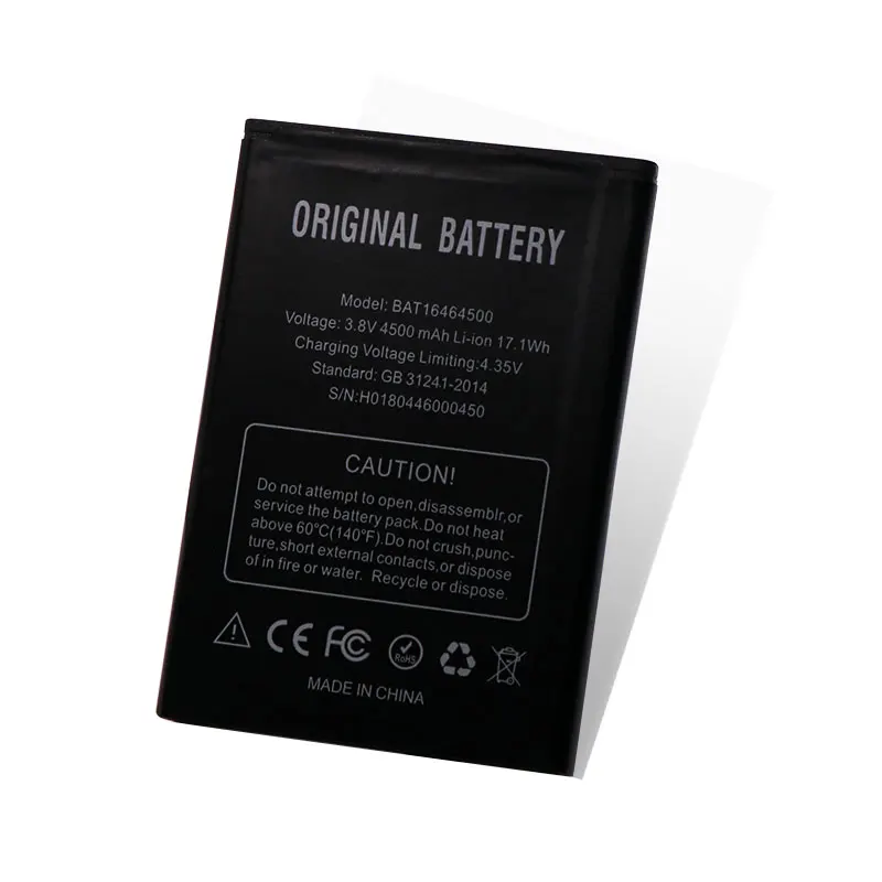 2 шт. Для DOOGEE T5 lite Батарея мА/ч. Аккумулятор Bateria Batterij аккумулятор BAT16464500 4500 мА/ч +