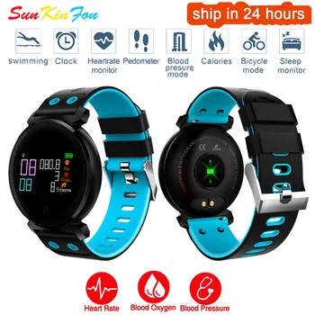 

For OPPO R9 Plus R7s Plus W28 Smart Wristband Bracelet Heart Rate Blood Pressure / Oxygen Detection Fitness Tracker Smart Band