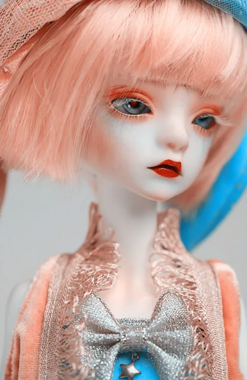 

Bella BJD doll 1/4 slim fashion model children high quality toys best birthday gift free eye doll castle
