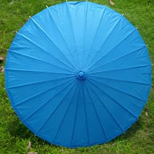 20 шт./лот Свадебные Бумага зонт ручной работы Однотонная одежда зонты с бамбуковой ручкой фестиваль вечере h105l