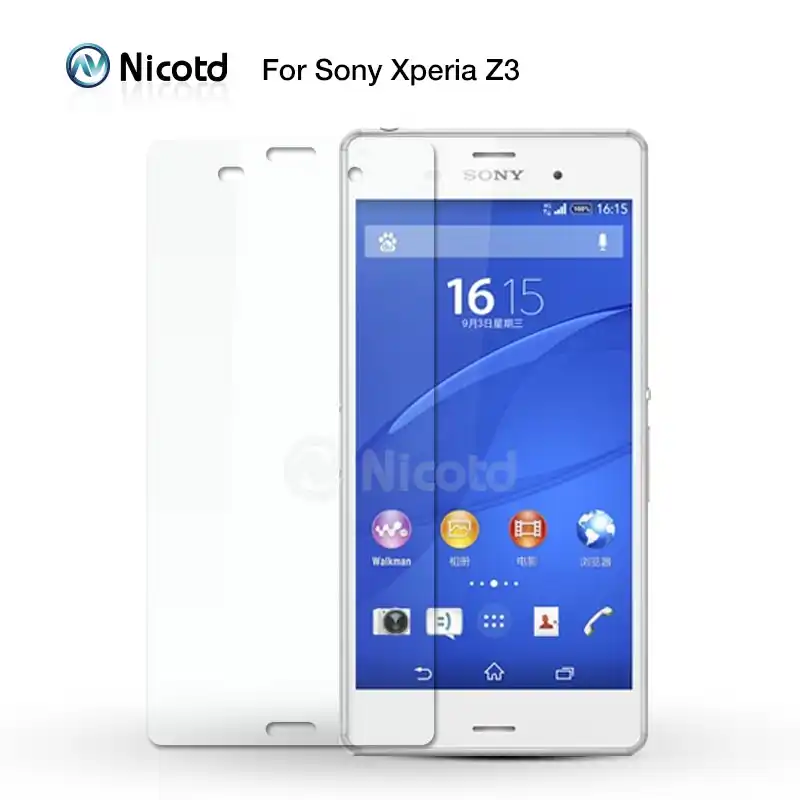 Nicotd Vidrio Templado Para Sony Xperia Z3 So 01g 401so Sol26 D6633 D6643 4g Dual Lte Protector De Pantalla Para Sony Z3 Pelicula De Vidrio Tempered Glass Tempered Glass For Sonyscreen Protector Aliexpress