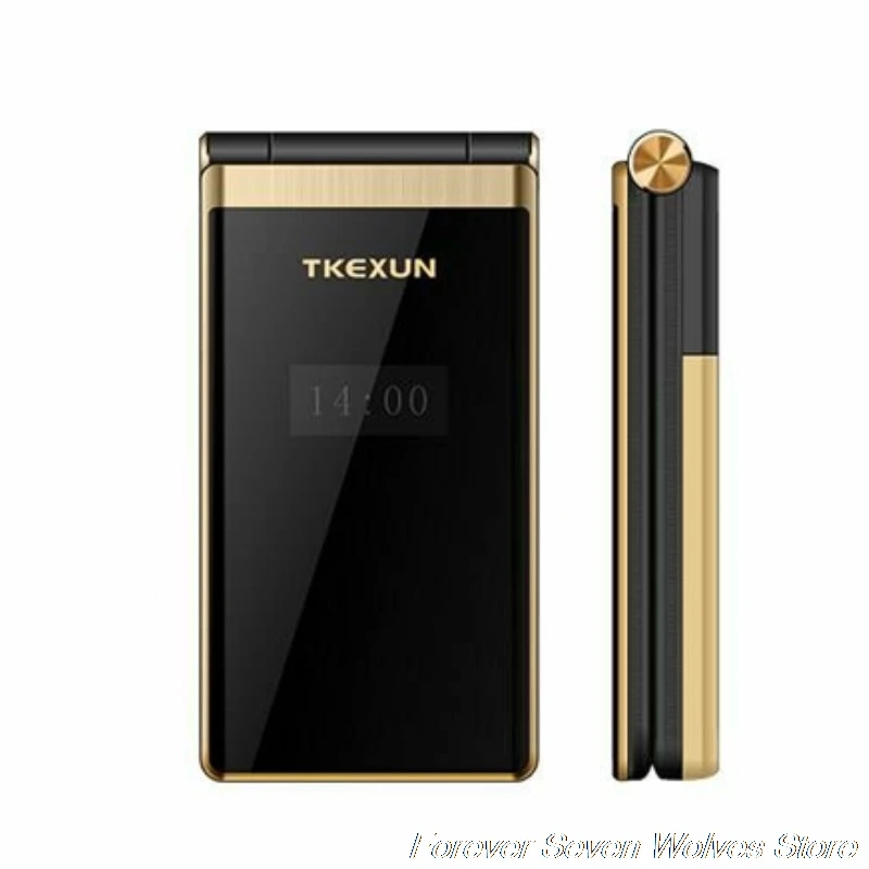 الأصلي TKEXUN M2 الوجه المعادن الجسم الهاتف المزدوج شاشة كبيرة بطارية كبيرة لوحة المفاتيح 3.0 شاشة كتابة يدوية المحمول الهاتف المحمول صدفي
