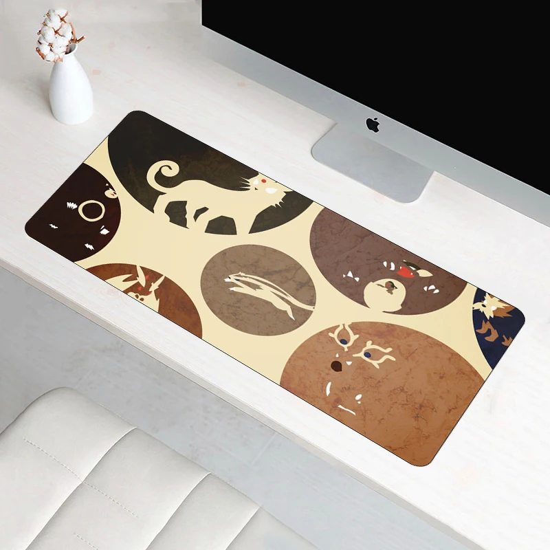 FFFAS كبيرة 60*30 cm XL Pokemons لوحة الماوس الكرتون ألعاب الألعاب أفضل بائع padmouse ل جهاز كمبيوتر شخصي دفتر مكتب للحاسوب شخصي الحصير