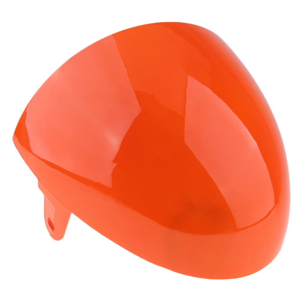 Универсальные мотоциклетные из АБС-пластика крышка капота заднего сиденья для Кафе Racer - Цвет: Orange