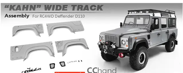 rc land rover defender 90 kits