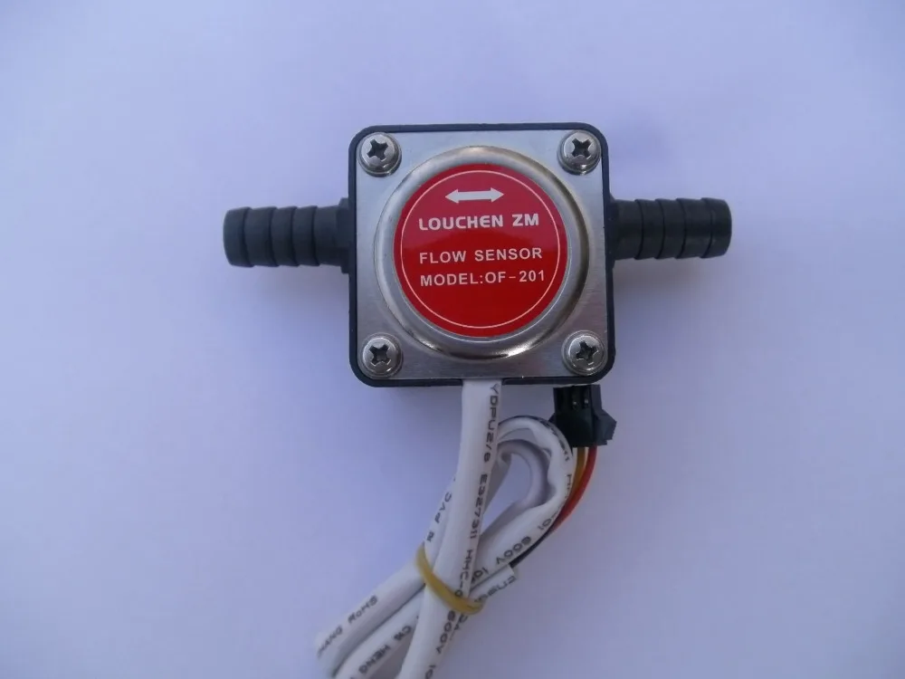 NEW 13mm Gear flow sensor Liquid Fuel Oil Flow Sensor Counter diesel