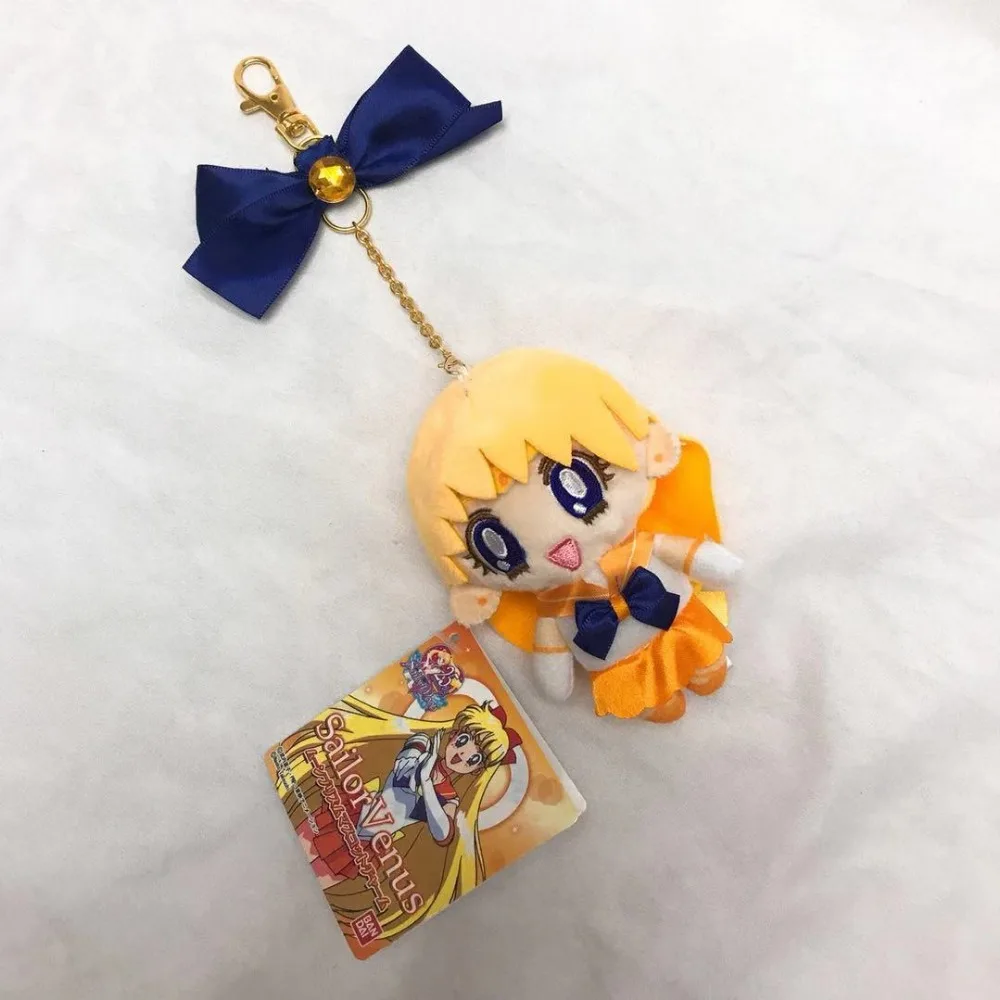6 шт./компл. 25 й плюшевый Сейлор Мун sailorVenus sailormars bailor chibi брелок луна Шарм oyuncak