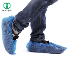 WHISM 100 шт. дождевик для обуви протектор медицинские водонепроницаемые бахилы пластиковые одноразовые бахилы аксессуары для обуви