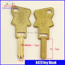 B423 дом заготовки ключей для двери слесарные принадлежности болванки ключей