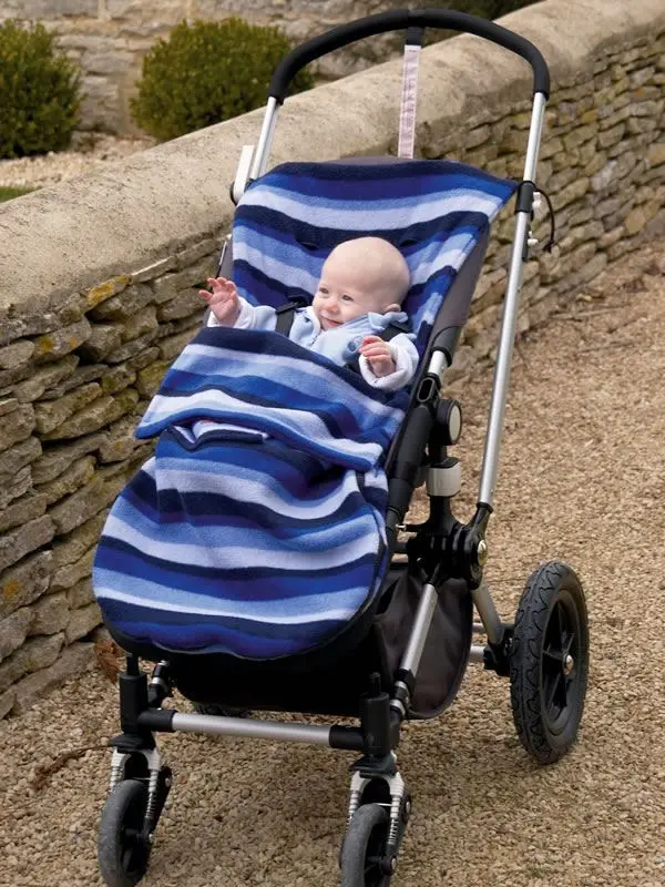 spring fall season baby trolley wind proof double layer sleeping bagin