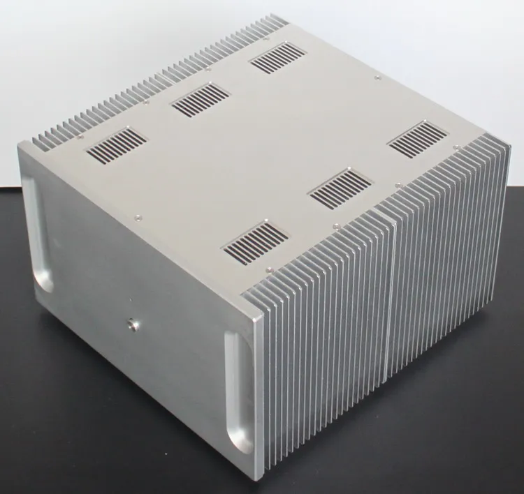 

WA33 Full aluminum amplifier chassis / Pure stage amplifier / Class A amplifier / AMP Enclosure / case / DIY box (400*250*410mm)