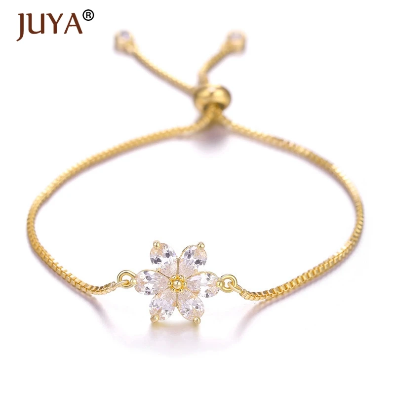 copper zircon bracelet femme latest design 10 styles fashion charms evil eye bracelets for men women armband pulsera - Окраска металла: Gold