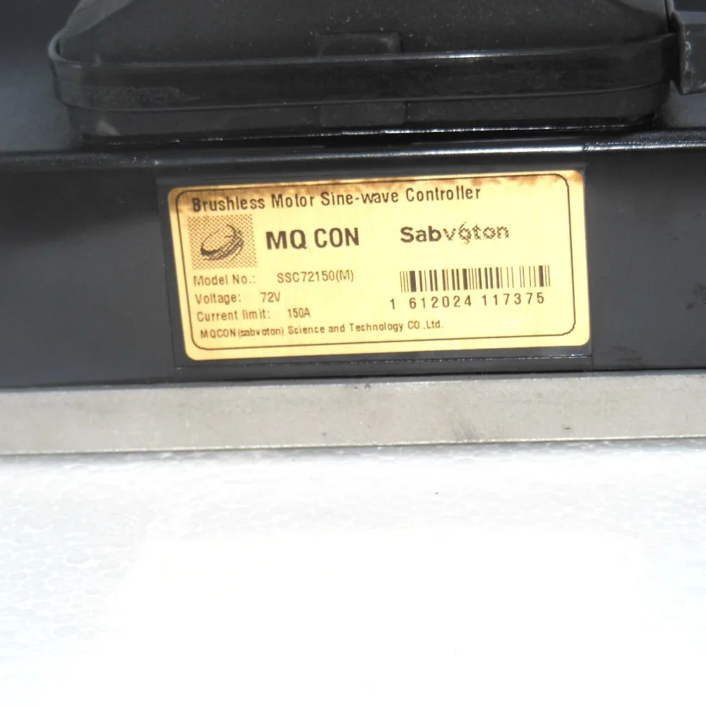 Best Intelligent 72V 150A brushless motor sine-wave controller ebike brushless sine-wave controller 4