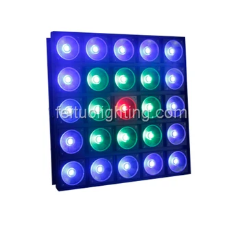 

High Brightness Pixel Panel Cob Blinder Led Matrix Light 25x30w Rgbw 4in1 Dot Control Matrix Led Blinder Stage Wedding Lighting
