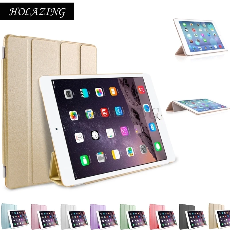 

Tri-fold Stand Flip Cover for iPad 2 3 4 9.7" Smart Sleep & Wake up Ultra thin PU Leather Magnet Case Coque Funda Capa