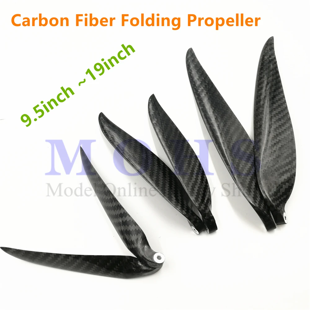 

carbon Fiber foldable propellers 12x6 12x6.5 12x8 12inch folding propeller prop RC aircraft airplane carbon foldable propellers