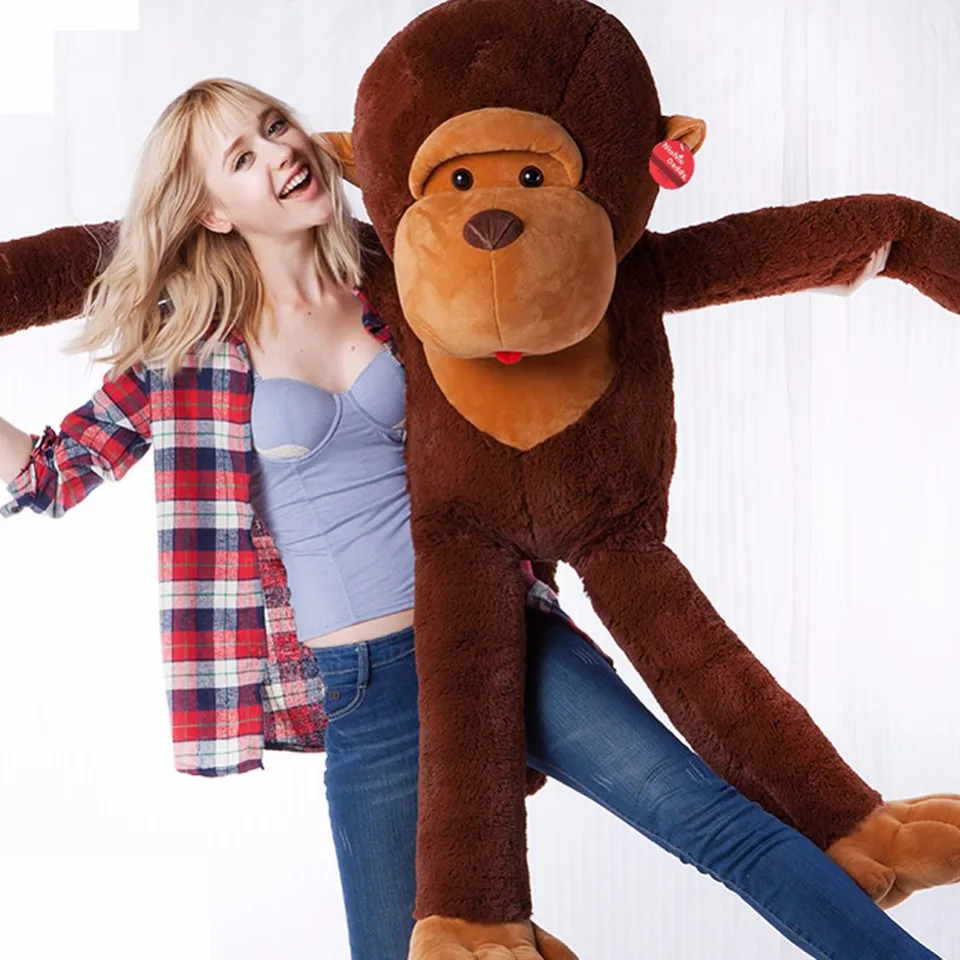 giant stuffed monkey