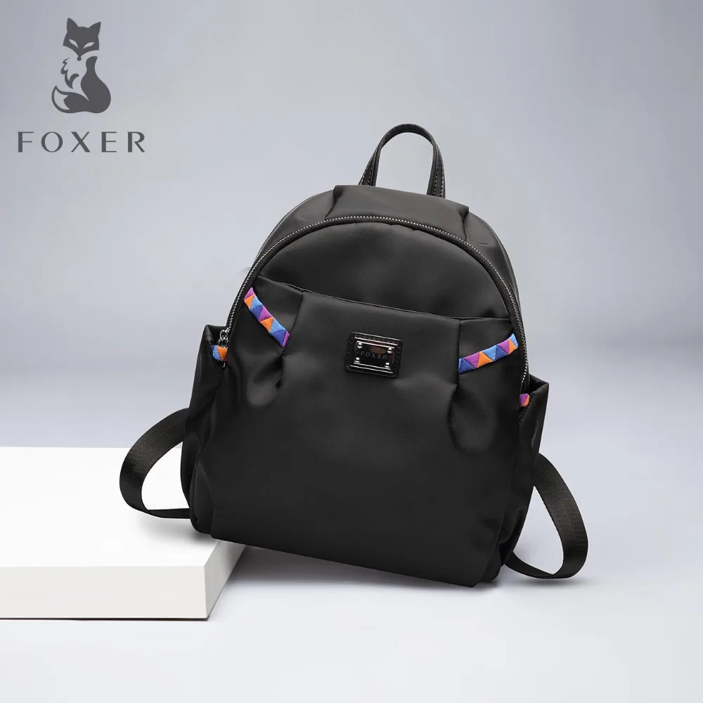 

FOXER Brand New Fashion Oxford Women Backpack School Bags For Teenage Girls Practical Functional Travel Female Backpack