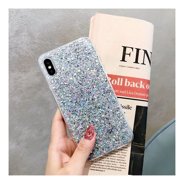 Роскошный блестящий алмаз силиконовый чехол для телефона iPhone XS Max XR X 7 8 Plus чехол для iPhone 6 6s Plus 5 5S SE чехол