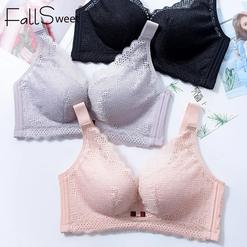 Женские бюстгальтеры без косточек FallSweet кружевное женское белье с тонкой