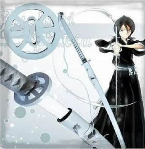 S3112 аниме отбеливатель LUCIA XIUBESUO RUKIA KUCHIKI SODE NO SHIRAYUKI меч 43,5"