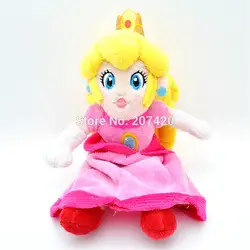 22 см Принцесса Персик Super Mario мягкие Животные плюшевые Игрушечные лошадки с тегом Мягкая кукла для девочек подарок