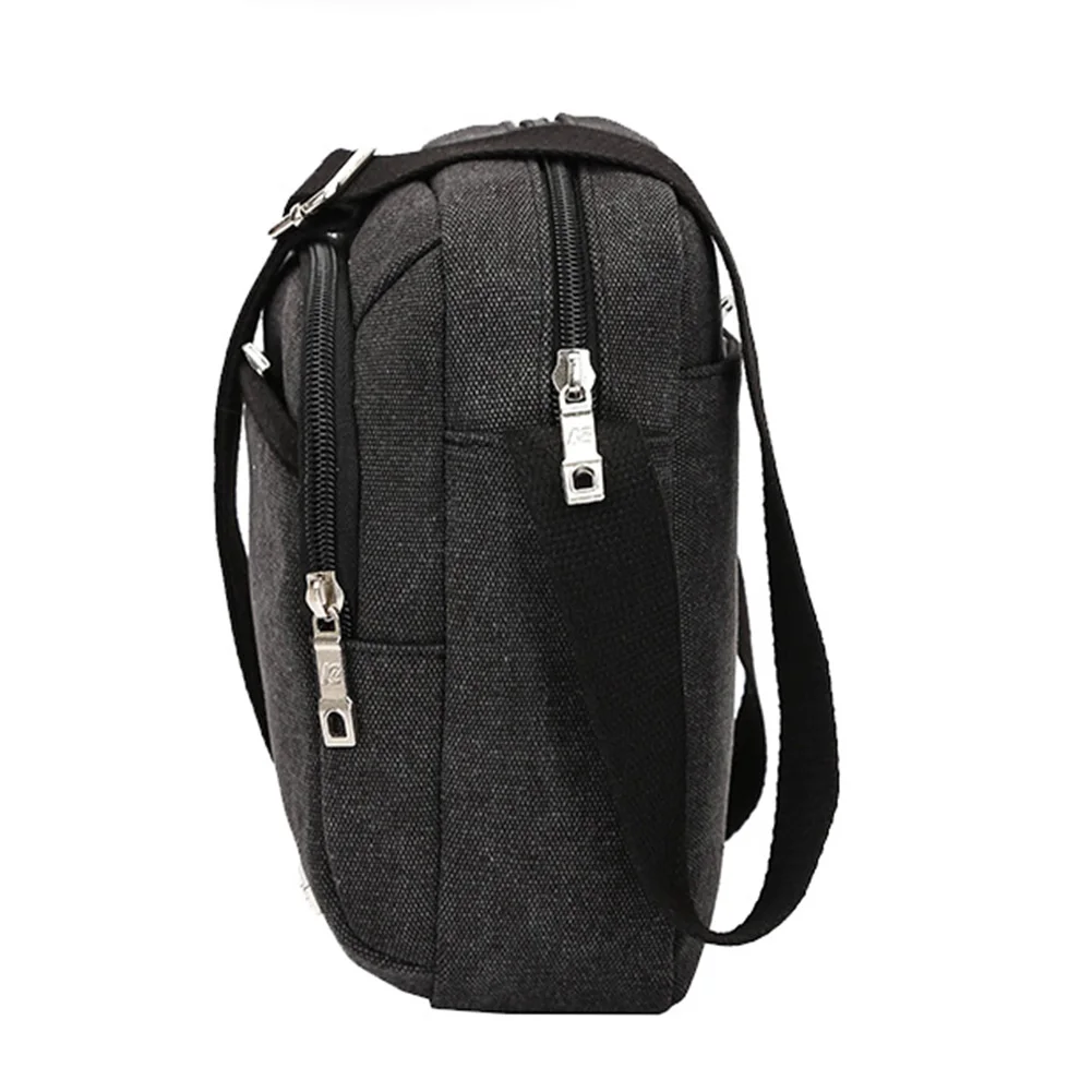 الرجال قماش متعددة الوظائف Crossbody حقيبة في الهواء الطلق السفر الكتف Messager حقيبة للماء الأزياء الأعمال الرجال السفر أكياس حقيبة يد