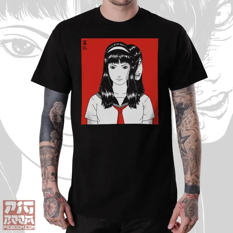 Junji Ito Cursed Japanese Horror Unisex 