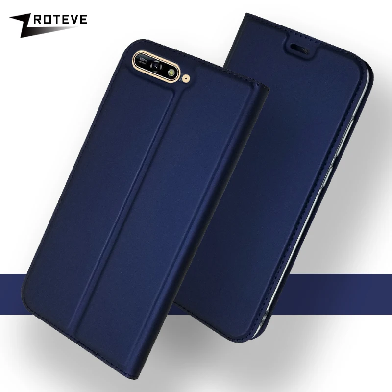 

ZROTEVE Covers Huawei Y6 2018 Case Flip Wallet Leather Cases Y 5 6 Coque Flip Magnetic Cover Huawei Y5 Y6 Prime 2018 Phone Case