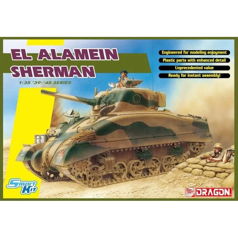 

Набор моделей DRAGON 6617 1/35 El Alamein Sherman