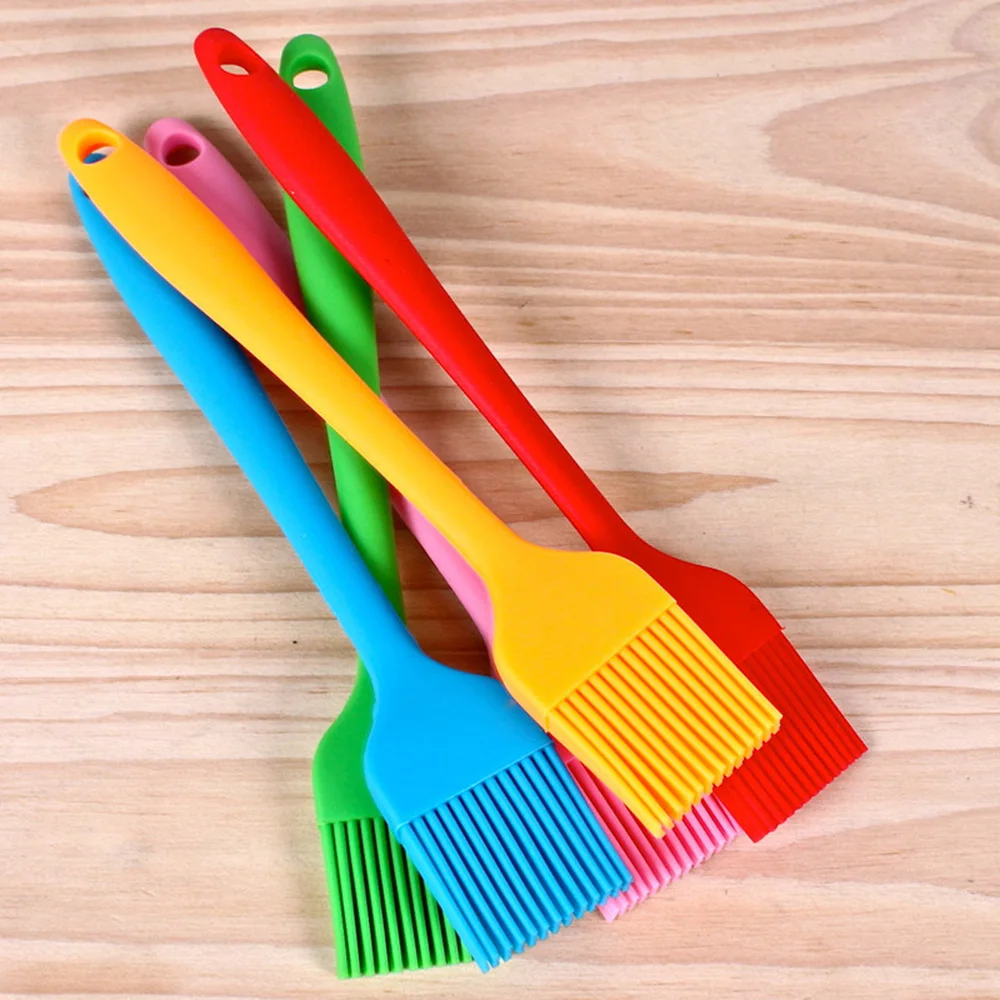 

Kitchen Multifunctional Non Stick Silicone Pastry Brushes Baking BBQ Barbeque Basting Pastry Cake Accessories