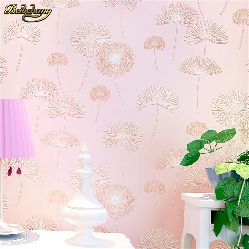 beibehang wall paper papel de parede 3D Non woven wallpaper warm rural dandelion living room bedroom wall paper TV background beibehang wall paper papel de parede 3D Non woven wallpaper warm rural dandelion living room bedroom wall paper TV background