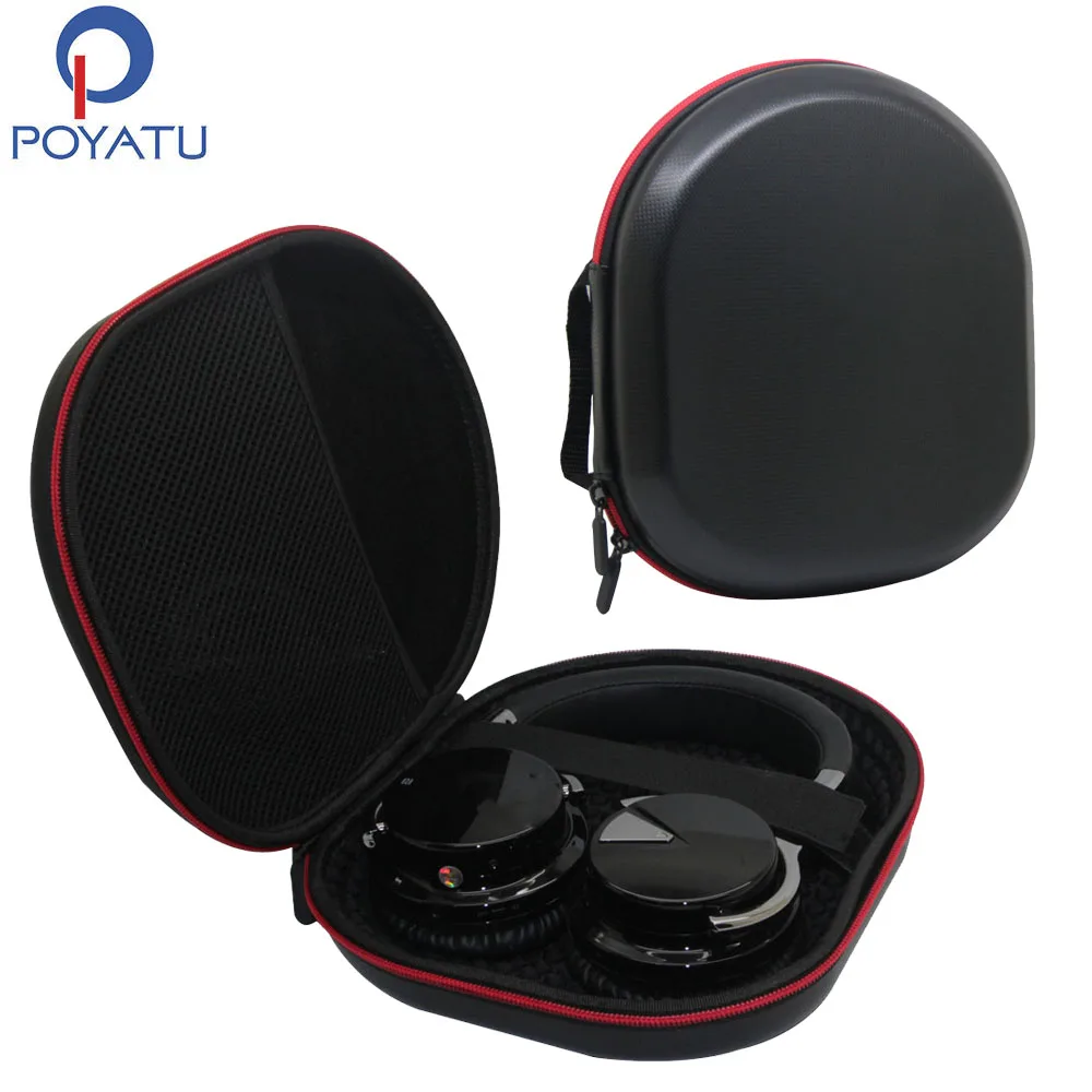 Poyatu Shockproof Case For Cowin E7 E7 E8 E7pro Pro Wireless Bluetooth Headphone Case Hard Case