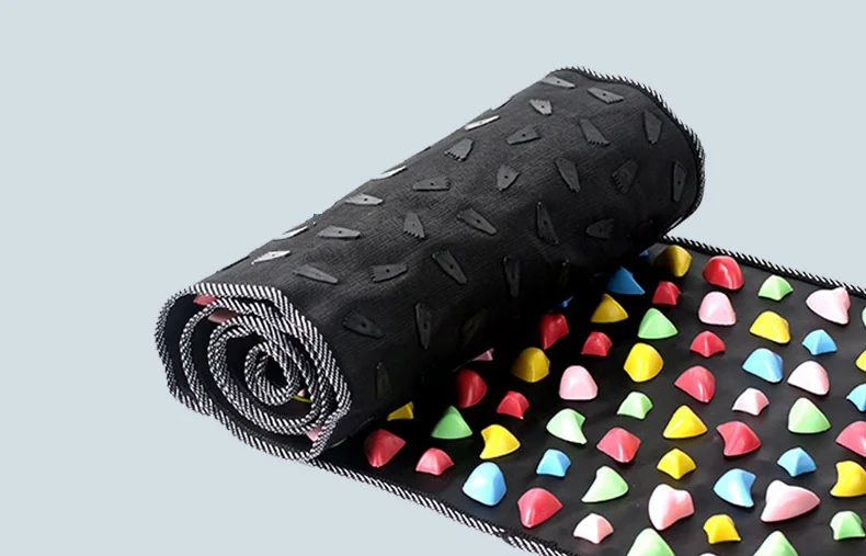 Medialbranch красочный пластиковый Массажный коврик для ступней, иглоукалывание булыжником, коврик для йоги, массажная подушка, подкладка для пожилых людей, фитнеса, 3 размера