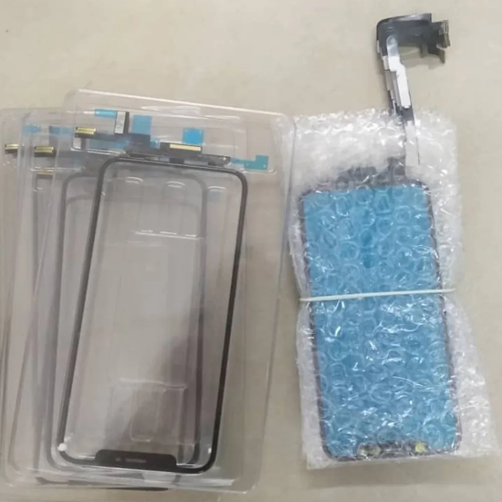 

1pcs Copy//ori glass touch digitizer for Phone X lcd touch screen digitizer display repair IOS system 12.4 replacement