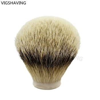 

VIGSHAVING 26mm/28mm/30mm Real SilverTip Badger hair Shaving Brush Knots