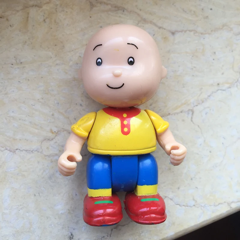 Горячая Распродажа, подвижная мультяшная игрушка Caillou heidi 6 см, ПВХ фигурка