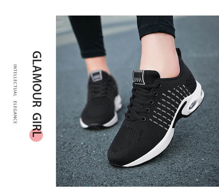 2019 летняя Женская теннисная обувь мягкие удобные кроссовки женские устойчивые Нескользящие повседневные спортивные туфли для спортзала