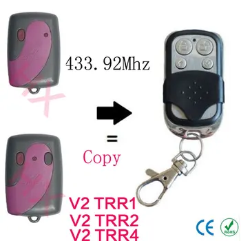 

V2 TRR1 TRR2 TRR4 433.92mhz remote control V2 TRR2 door remote control 433mhz with battery